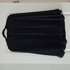 Chiffon Button Down Blouse